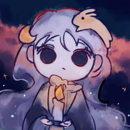 女生温柔的头像卡通情侣头像