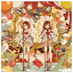 p站插画充满青春活力的二次元女孩