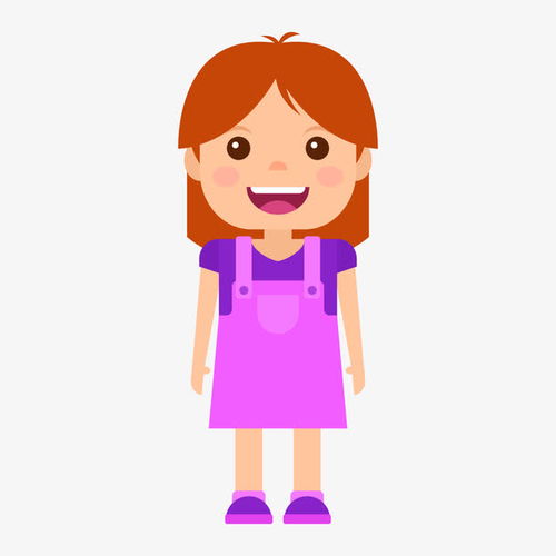 卡通装饰人物介绍海报设计女孩子装饰设计设计图片免费下载页面网页平面电商创意素材png素材png素材