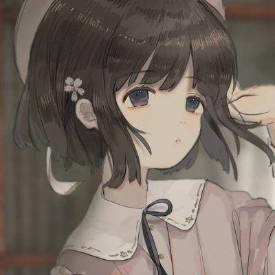 短发漫画头像图片2020最新款短发头像女动漫版
