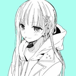 来几张类似素描的女生头像