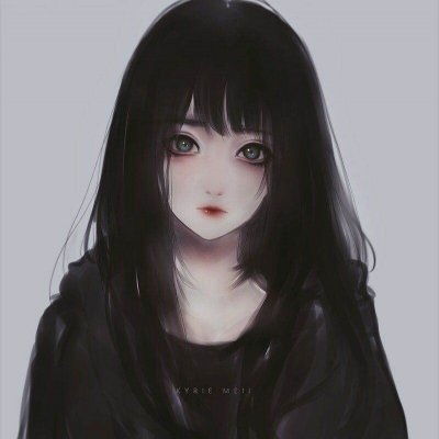 绽放魅力的手绘女生头像,全部是高清的精品