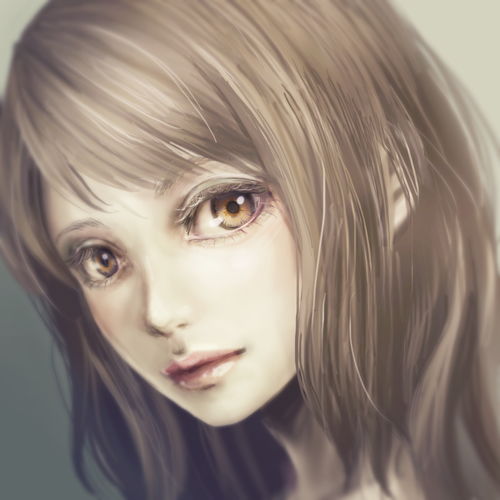 萌q版二次元头像插画动漫