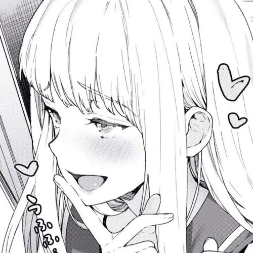 动漫头像丨黑白漫画头像