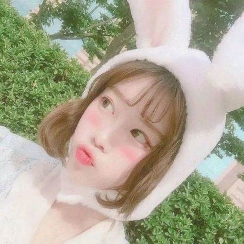 初中女生头像可爱粉色头像