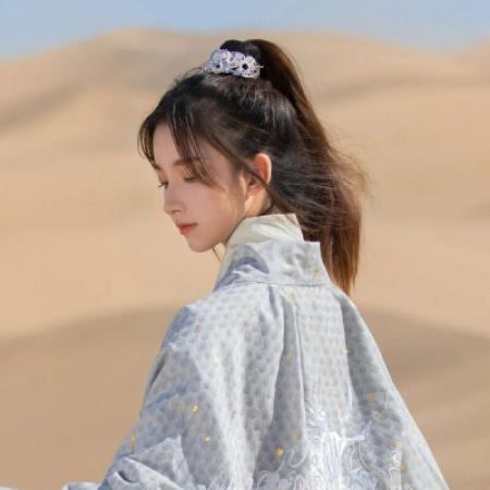 唯美古风真人女生头像,甜美温柔长发美女
