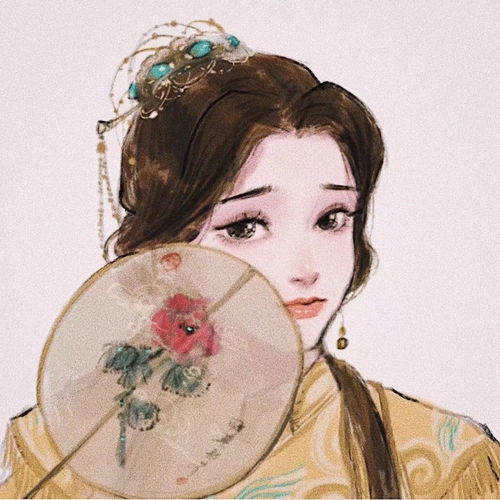 手绘女生头像只有星星才会被众人指点