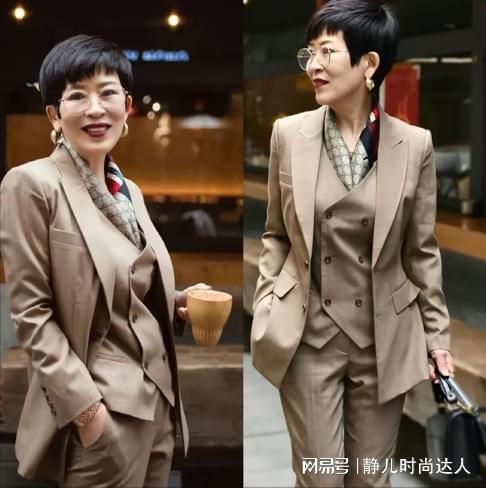 50多岁女人想要不老气剪短发不穿老年装,轻轻松松美到老