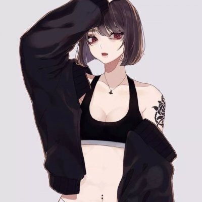绽放魅力的手绘女生头像,全部是高清的精品