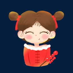 卡通手绘中国娃娃女孩图片素材其他格式下载动漫人物大全