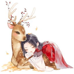 动漫插画二次元古风唯美人堆糖,美好生活研究所