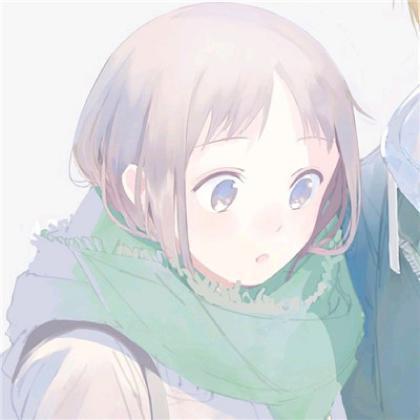 二次元头像少女水边站立全球