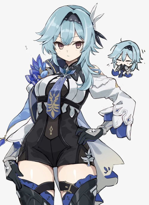 角色设计原神q版表情太可爱了吧抱走女儿二次元动漫女生