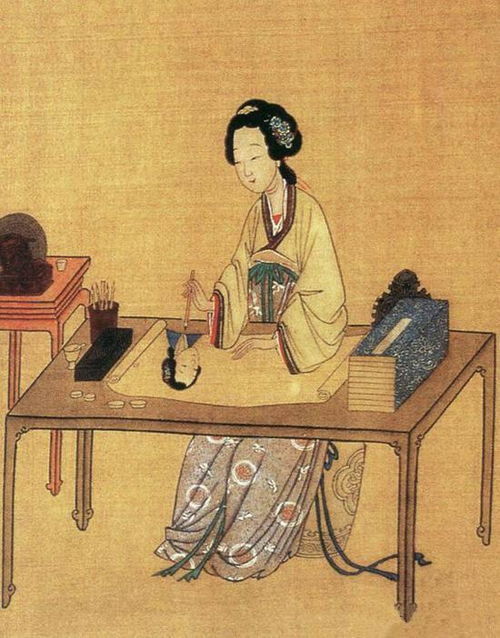 古代女性日常生活琴棋书画待字闺中,均为贵族女子的专享