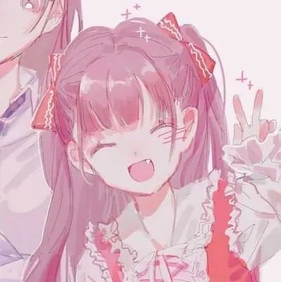 闺蜜头像双人可爱小清新动漫卡通姐妹头像
