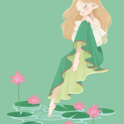 带花动漫女头