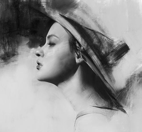 只用素描技法,就可以把女人画这么传情,美到骨子里