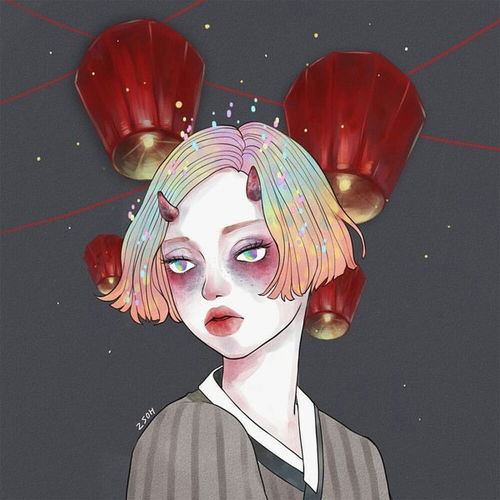 这是不是你喜欢的病娇女生头像