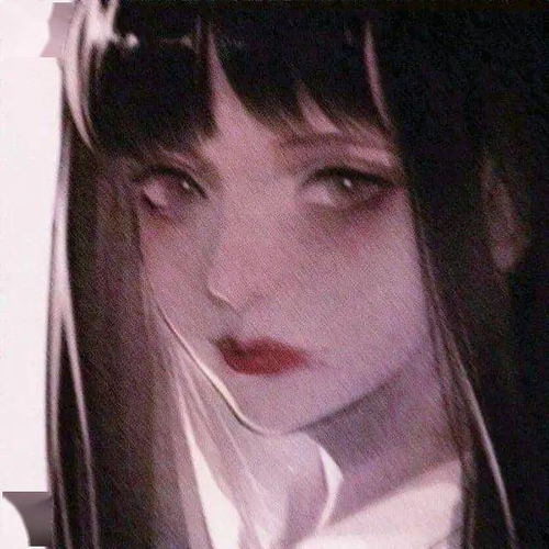 丧丧中带点仙气的动漫女生头像