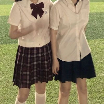 2021jk制服女生头像,闺蜜两人一人一张,喜欢的自取