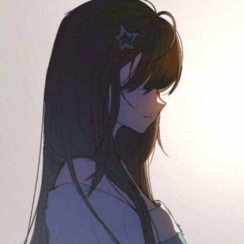 动漫头像高清无水印动漫女头