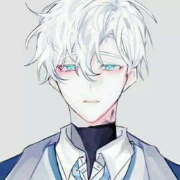 帅气撩人高冷动漫男头二次元高冷侧脸男头像