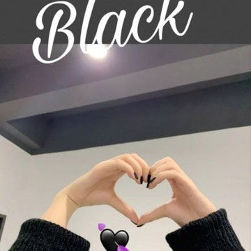 女生比心手势头像2021快手最火手势头像,个性头像图片