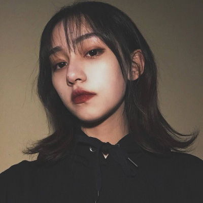 女头原宿风ins高清头像ins韩系女头像图片