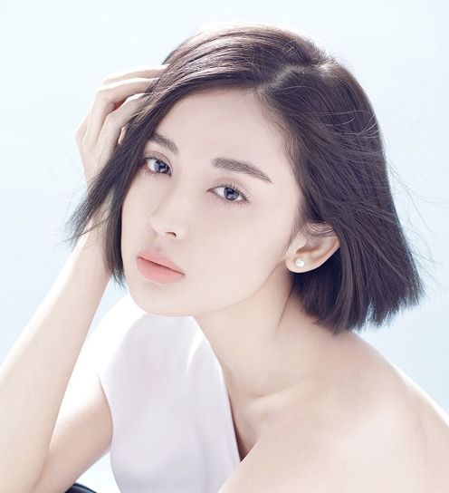 超短发女生头像古力娜扎