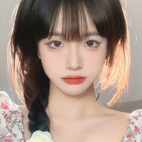招桃花温柔小众真人女生头像278