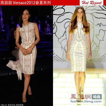 高圆圆米兰行6款造型解读清纯美女扮靓秘籍图
