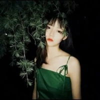 绿色干净个性女生头像绿色系干净女生头像