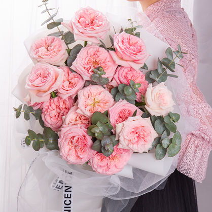老婆生日送什么花老婆生日花礼惊喜订购,一束花让她欲罢不能
