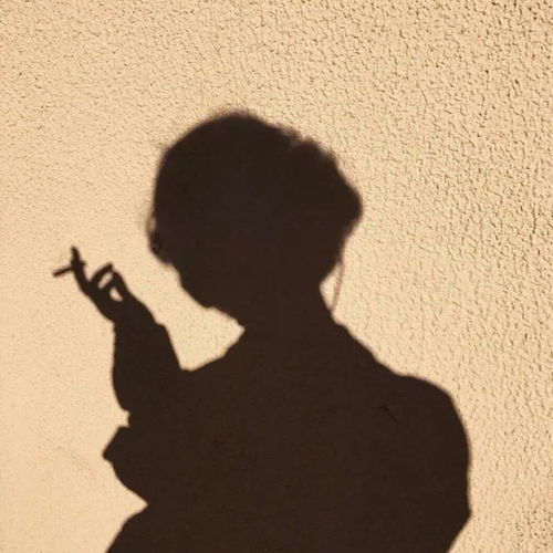 影子女头像