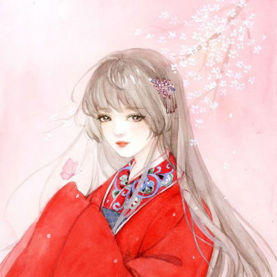 动漫头像女古风唯美淡雅忧伤动漫头像
