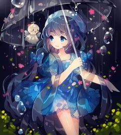 找一张话女孩的图片,有点二次元