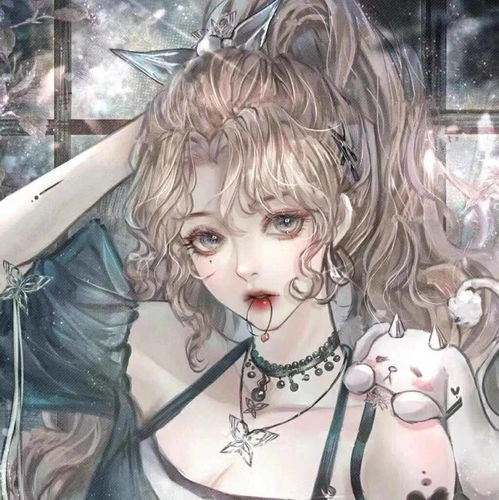 美炸了的御姐风动漫头像