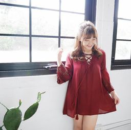 微胖女生也可以做个美美的阳光女神