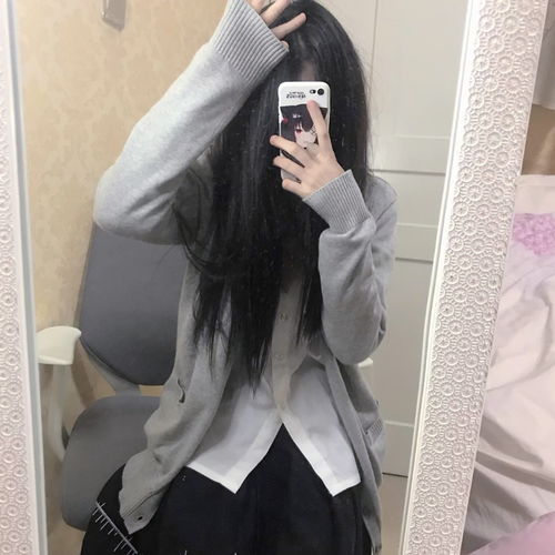 温柔可爱女头手机遮脸头像
