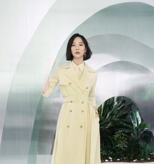 王珞丹的杂志造型干练有气质穿西装套裙利落还显身材,太美了
