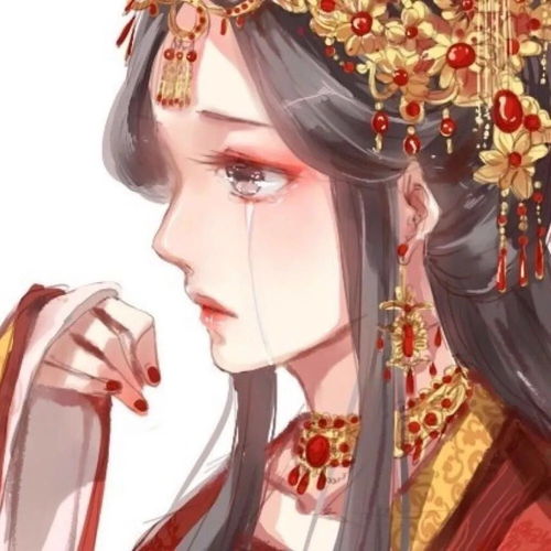 古风女头仙气飘飘意境唯美