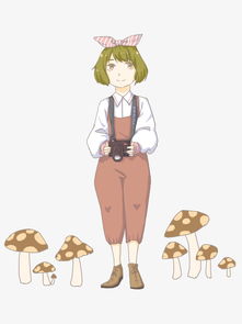秋季短发卡通女孩人物插画图片素材psb格式下载动漫人物大全