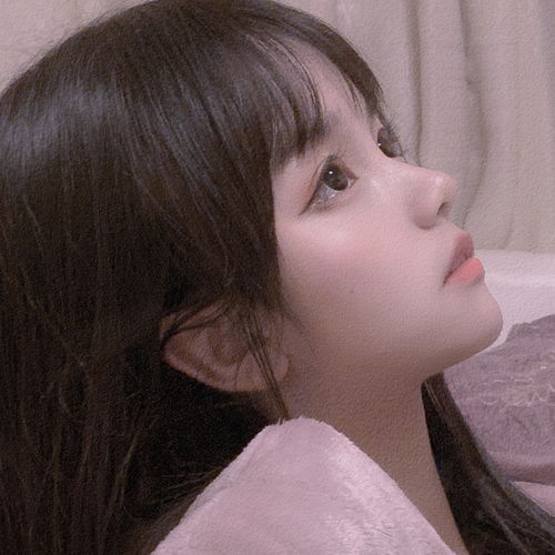 ins小众女生真人头像
