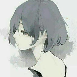 手绘短发女生精致头像彩绘短发女生头像图片大全