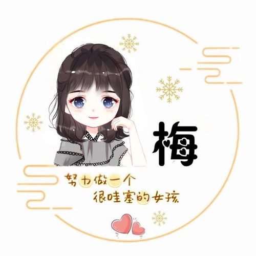 女生姓氏头像定制取图第10期