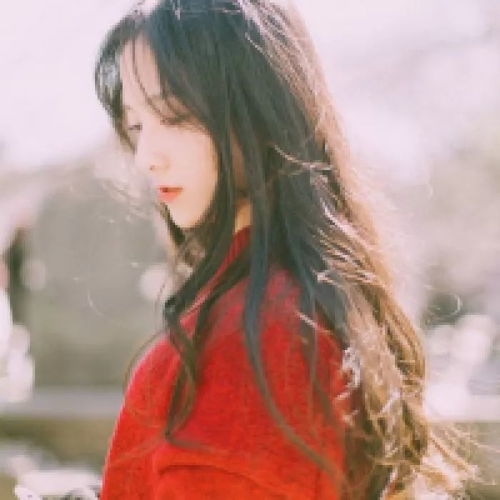 侧脸女生头像丨唯美头像