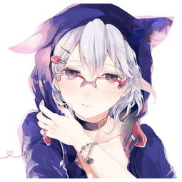 女生二次元头像库眼镜娘