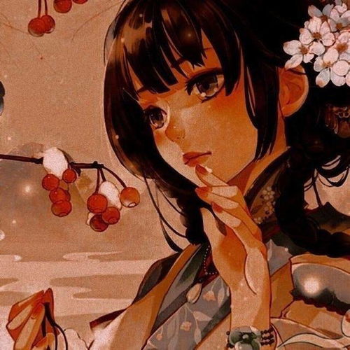 古风少女头像丨最是人间留不住,朱颜辞镜花辞树