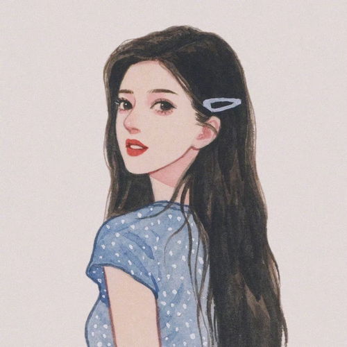 女生可爱头像手绘头像头像