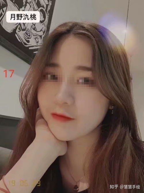 手绘头像女可爱短发侧面手绘头像女生唯美简约手绘头像女